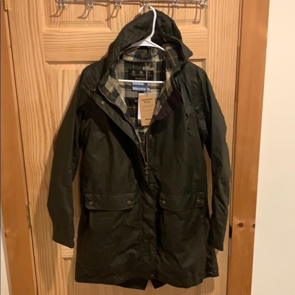 NWT Barbour Bredon Wax Jacket - Womens